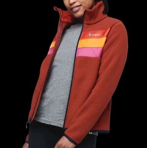 Co-op Fleece Jacket with Stripes